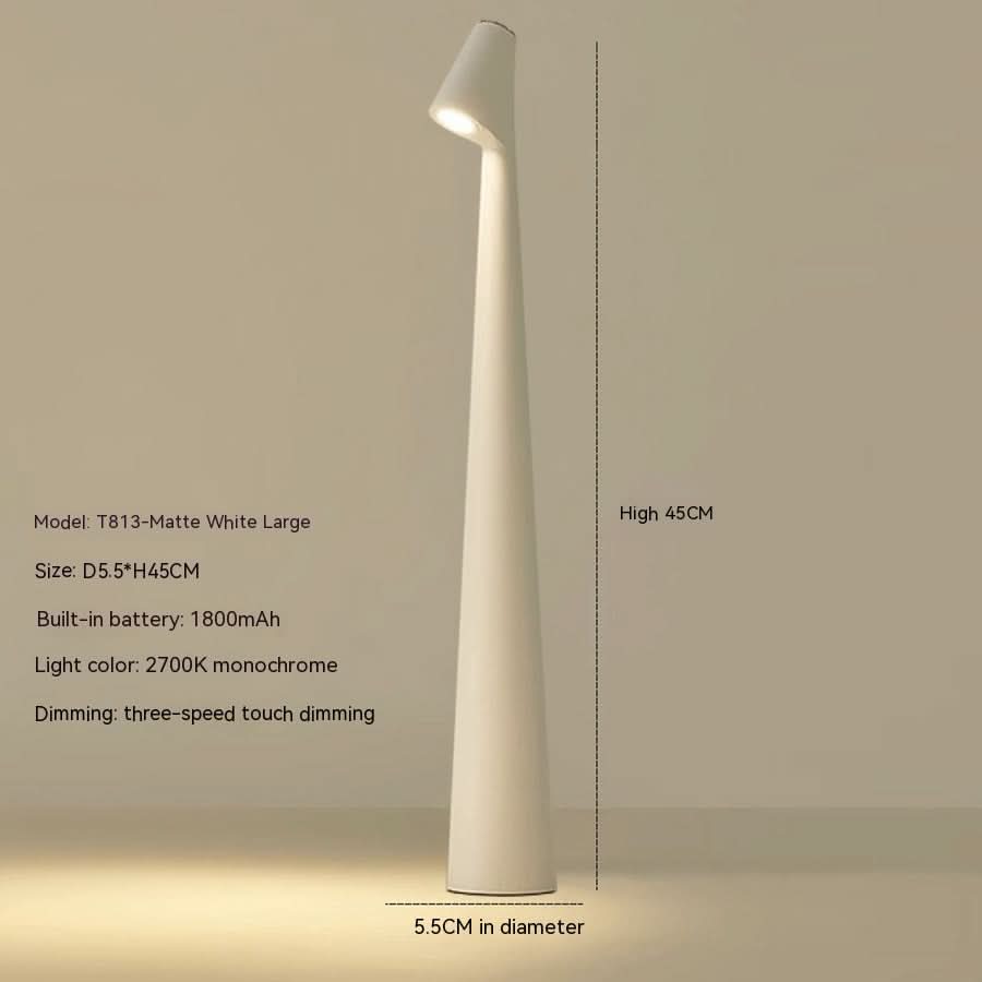 Tischlampe kabellos | Dimmbar | LED Warmweiß | GlowPort