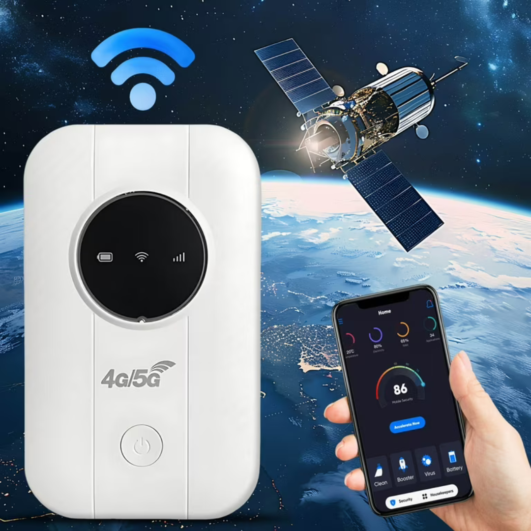 Tragbarer 4G LTE Mini Router| 150 Mbit/s schneller WLAN-Hotspot | UltraLink