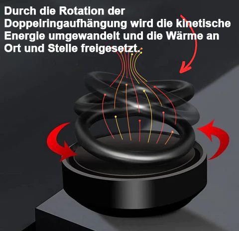 Tragbares Mini-Heizkissen aus ABS | Kinetische Wärmetechnologie für Auto & Zuhause | Schnelle Wärme ohne Kabel 2