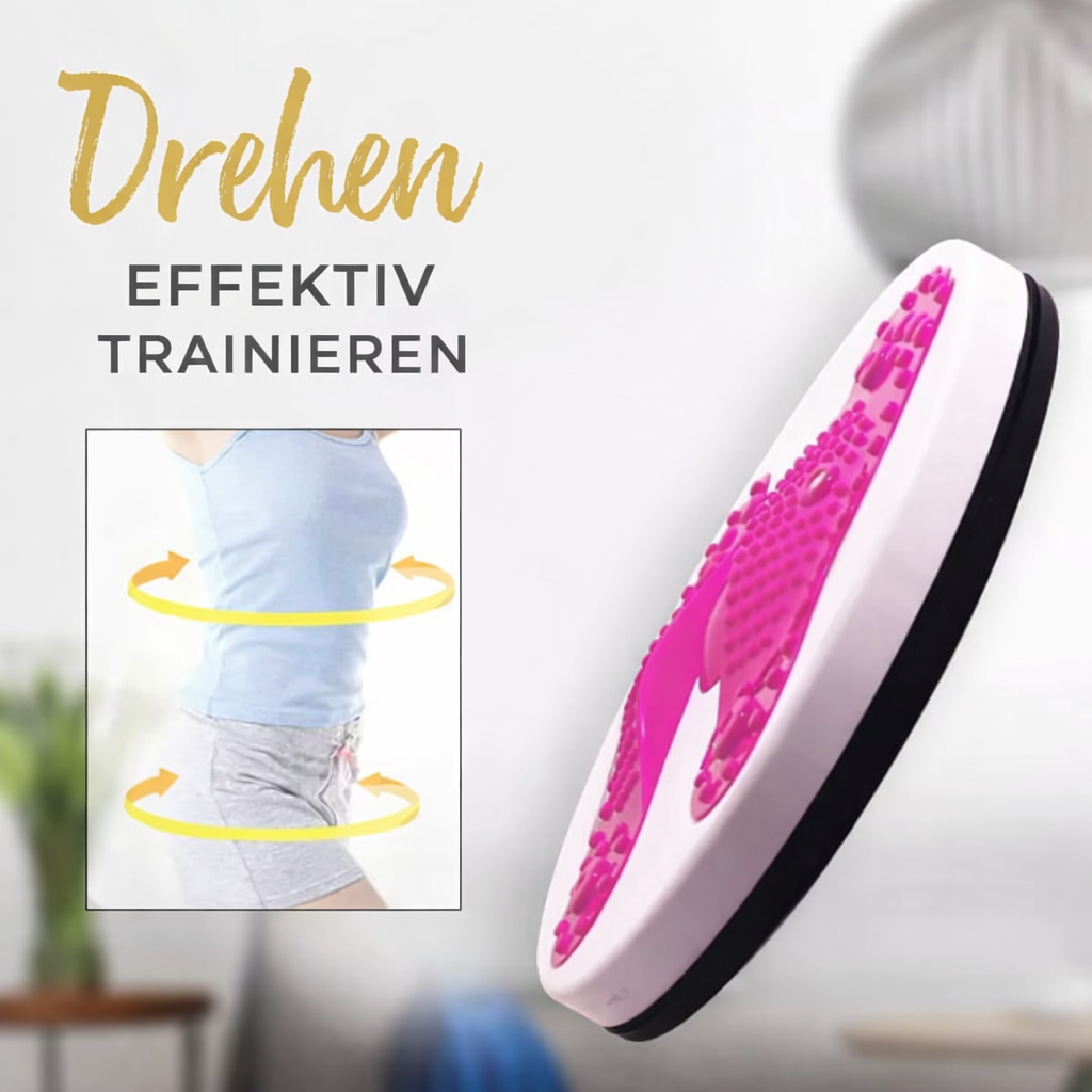 Twist Board | Bauch- & Hüfttraining | Fußmassage | Rutschfest | TwistFit