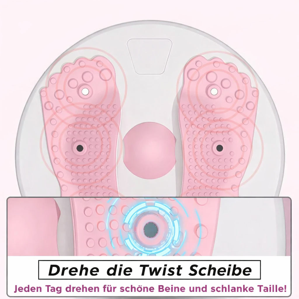 Twist Board | Bauch- & Hüfttraining | Fußmassage | Rutschfest | TwistFit