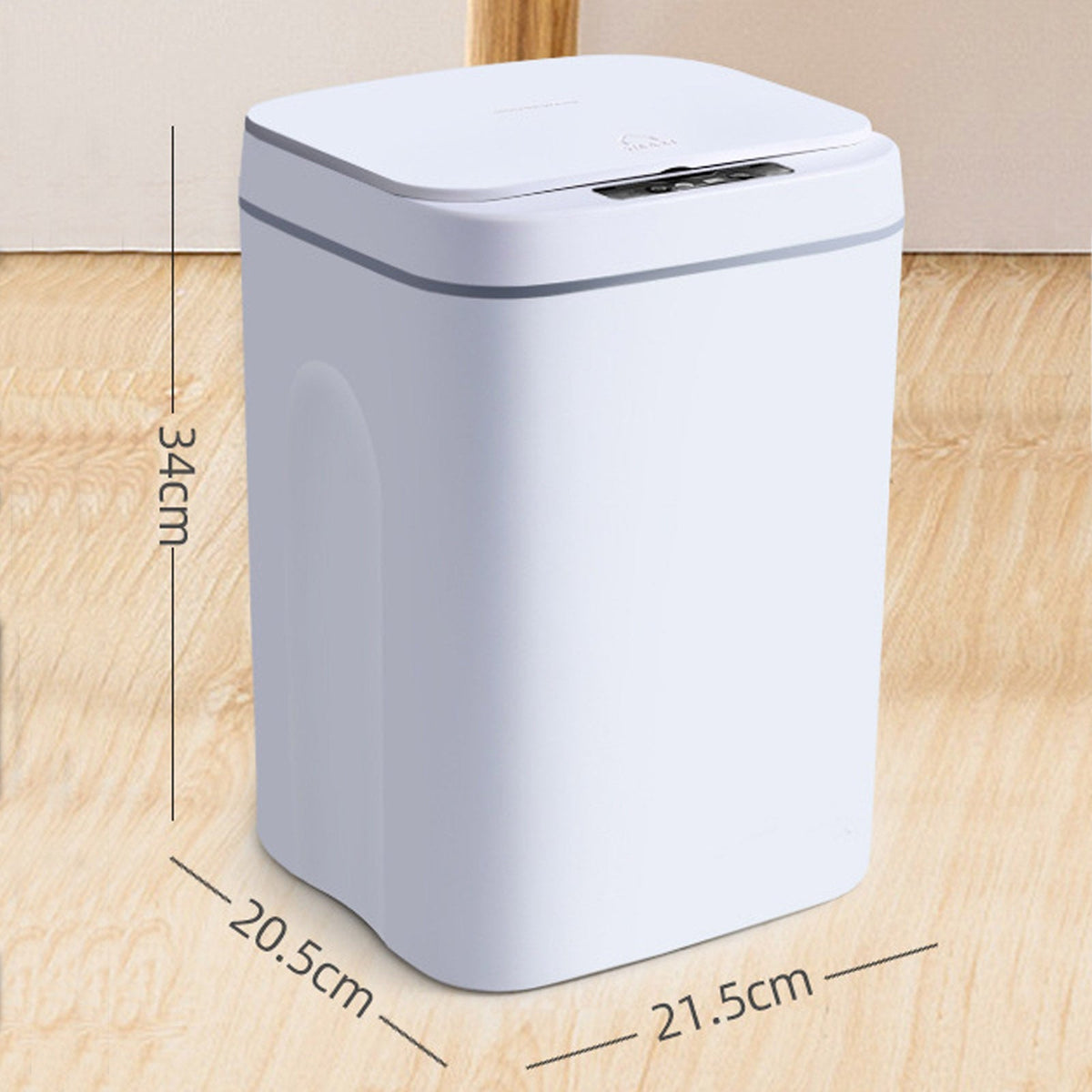 Sensor Mülleimer 16 L Kunststoff | Berührungslose Bedienung, 0,3 Sekunden Reaktionszeit | Hygienisch für Küche, Bad und Büro 6