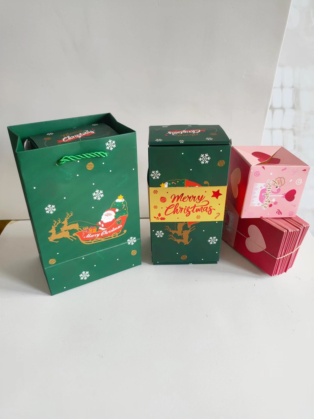 Überraschungsbox personalisierbar Pop-up Geldgeschenke mit Bounce-Karten