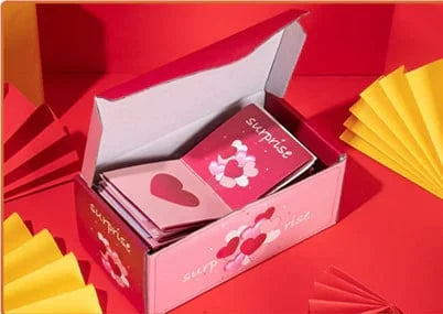 Überraschungsbox personalisierbar Pop-up Geldgeschenke mit Bounce-Karten