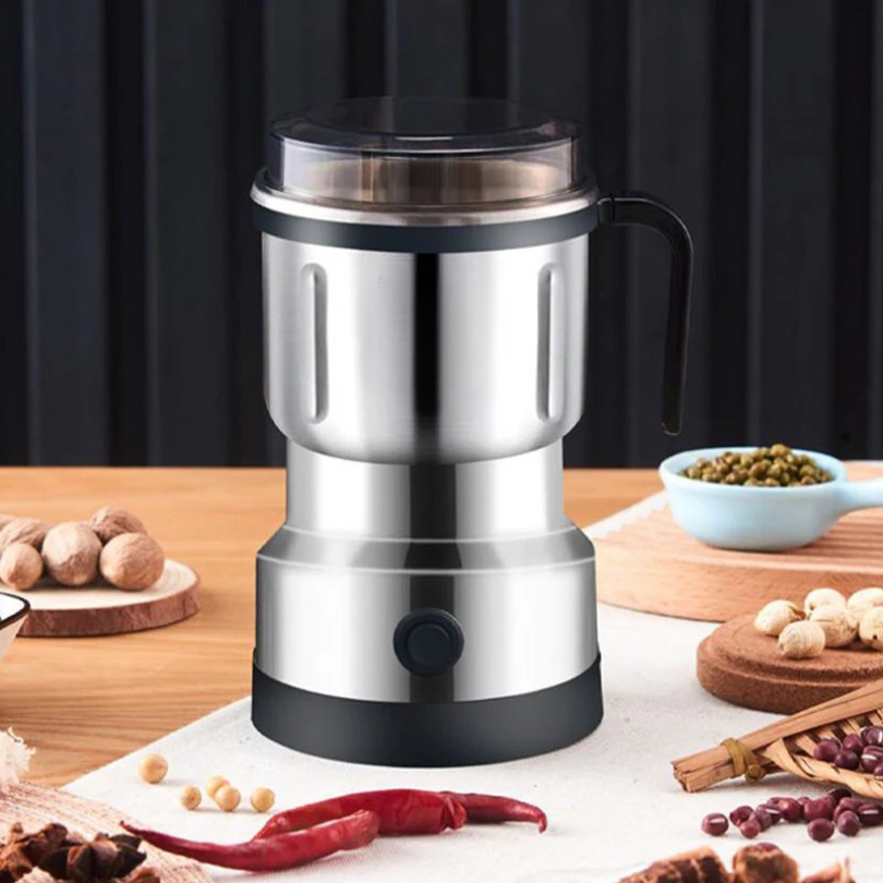 Mini macinatore elettrico per alimenti | Lame in acciaio inossidabile | Funzionamento a un pulsante | FreshMill