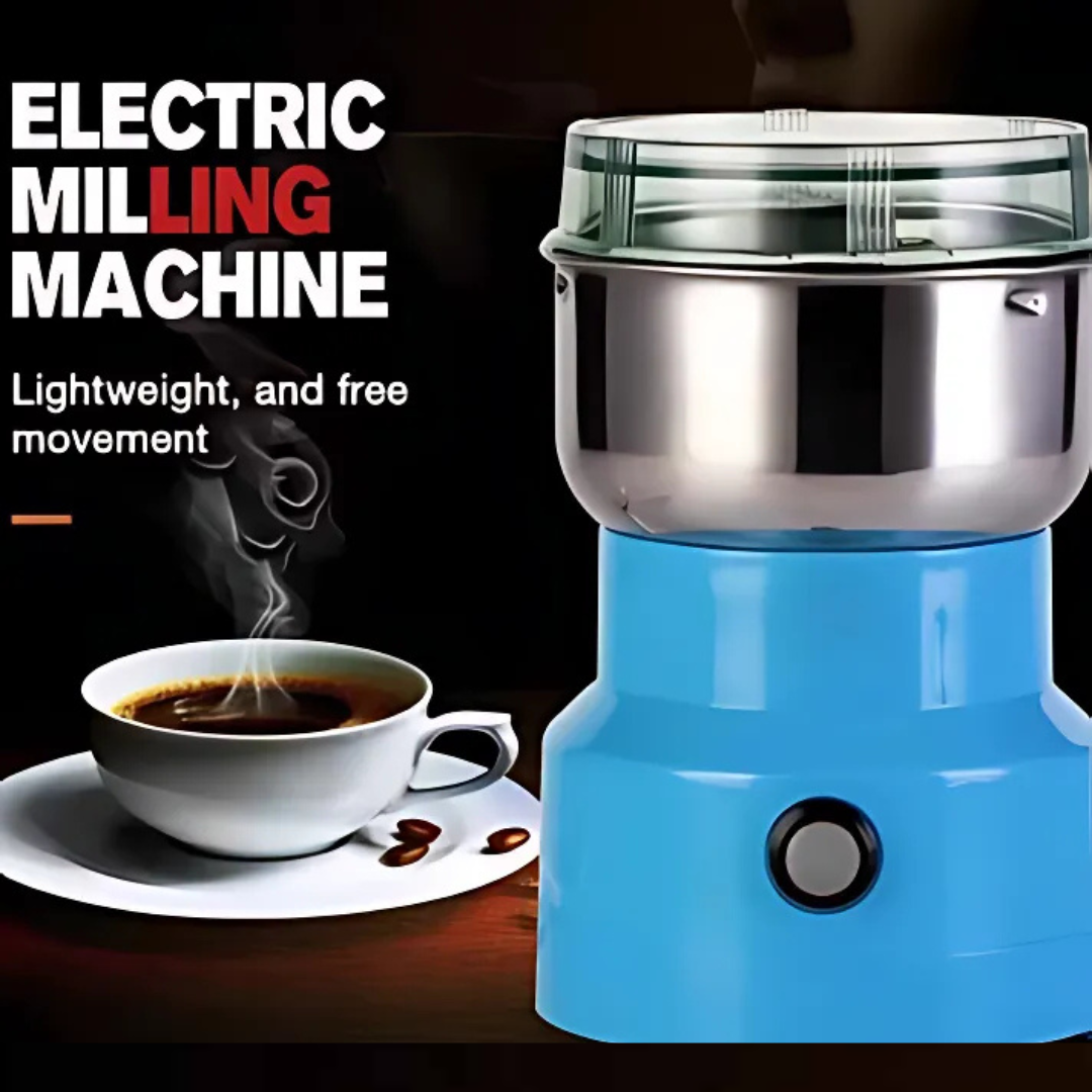 Mini macinatore elettrico per alimenti | Lame in acciaio inossidabile | Funzionamento a un pulsante | FreshMill