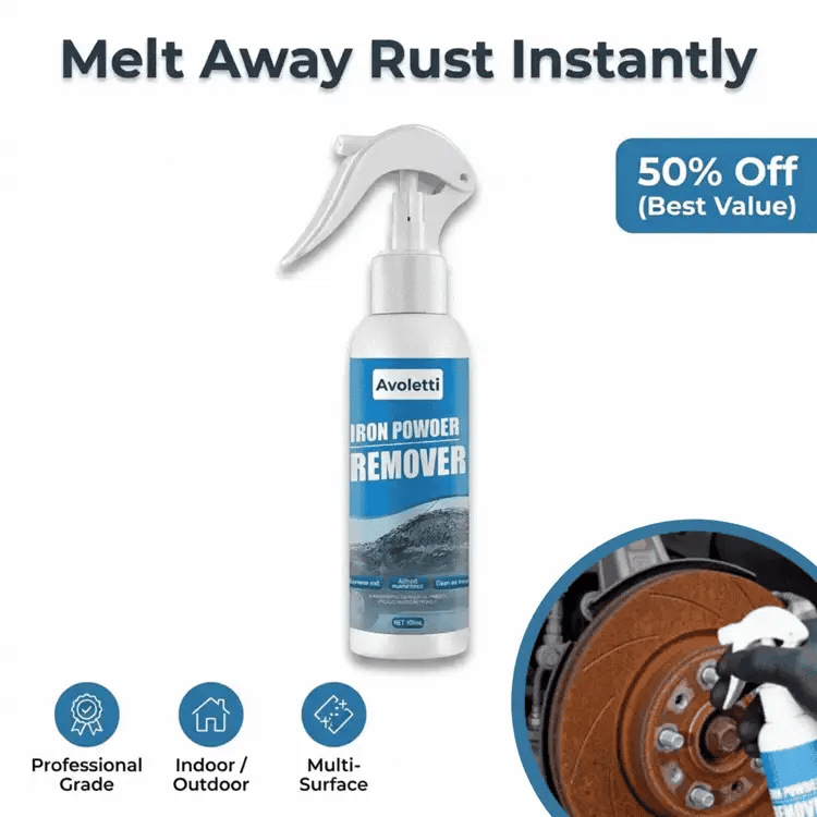 Rostentferner Spray | Konzentrierte Formel für Metall & Werkzeug | Löst Rost in Minuten und schützt vor neuer Korrosion 1