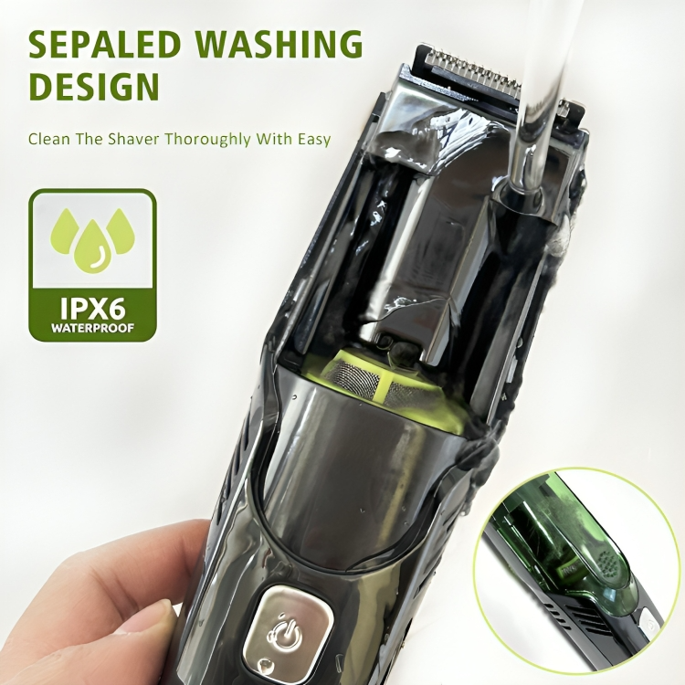 VacuShave™ | Schnurloser Vakuum-Rasierer