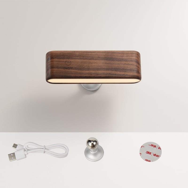 VeloCharge™ Wood Dock – Eleganz trifft mühelose 360° Lade- und Lichtsteuerung