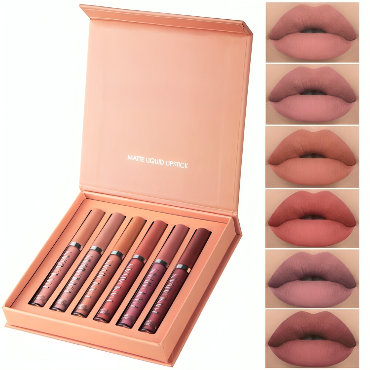 VelvetKiss™ | Matte Flüssig-Lippenstift-Kit