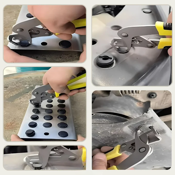 Verkleidungsclip-Zange | Verkleidungsentferner | Präzise Backen mit Griff | AutoTool