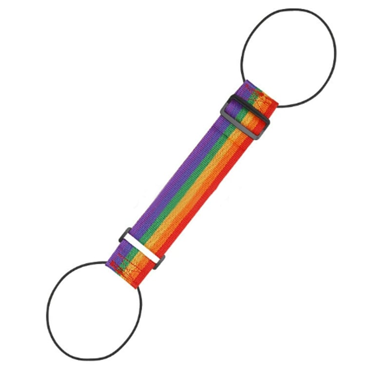 Verstellbarer Gepäckgurt robust elastisch mit Koffergriff-Befestigung 8