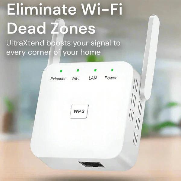 WLAN-Verstärker Dual-Band 2,4GHz 5GHz Steckdose kompakt mit WPS-Taste