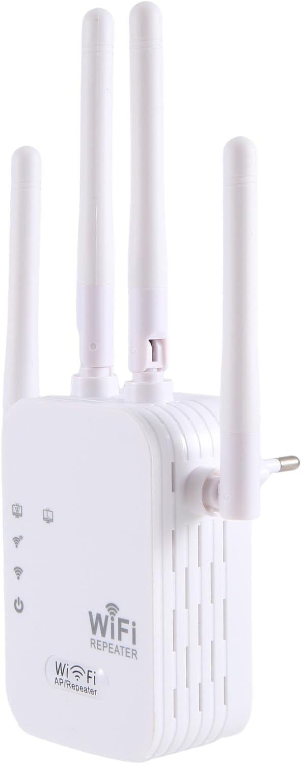 WLAN Verstärker für außen & innen | Dual Band 1200 Mbps | 2,4 & 5 GHz | RangeBoost