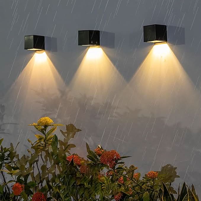 Wandleuchte | Solar LED Light | wetterfeste Wandlampe | Buenosaires