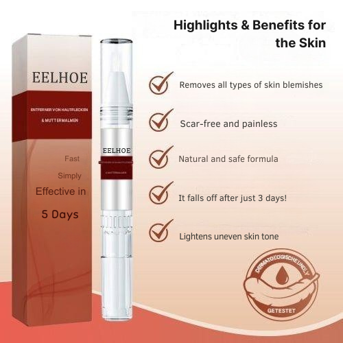 Warzenentferner | Präzisions Applikator für punktuelle Anwendung | Pflanzliche Pflegeformel | WartOff