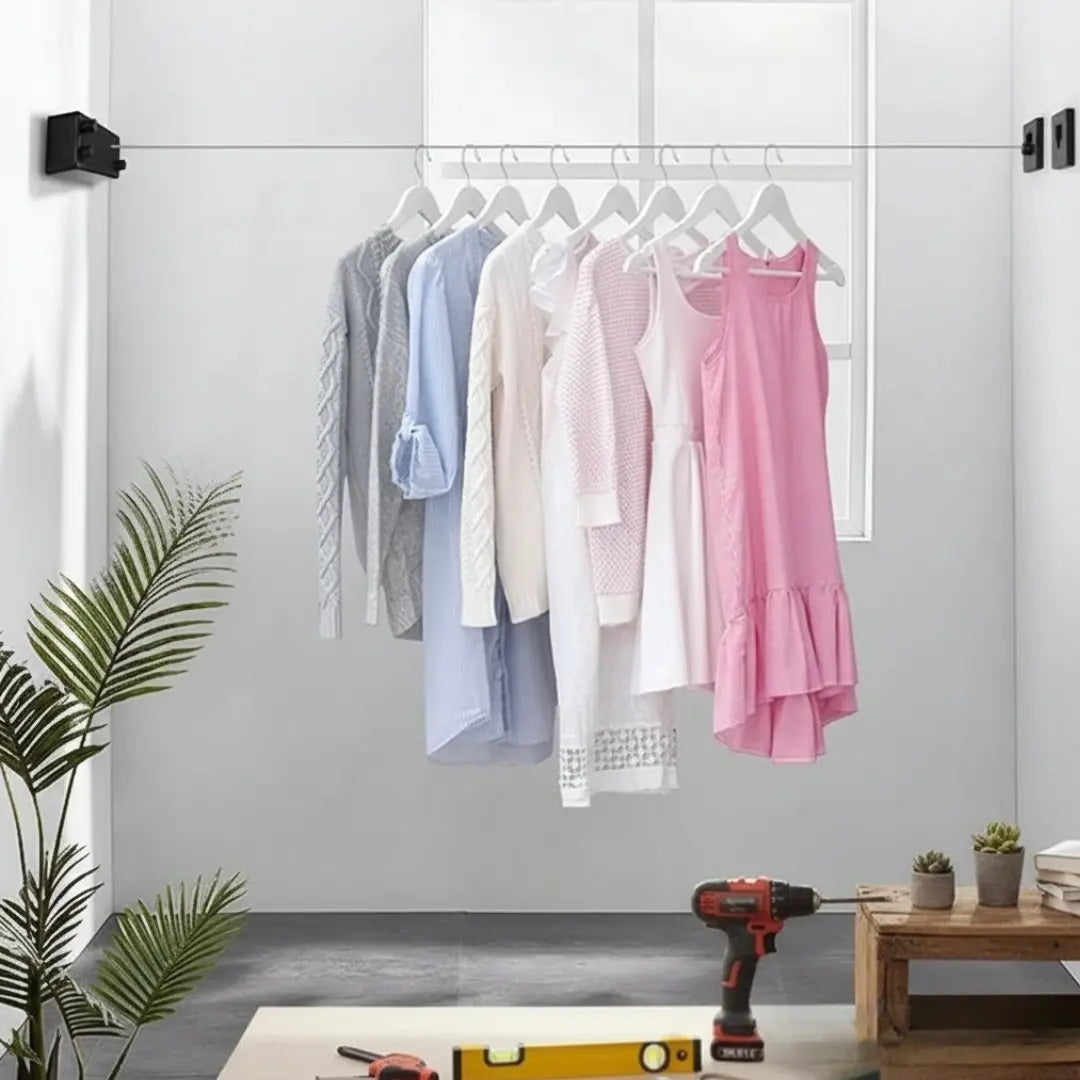 Wäscheleine | Wetterfestes | Wandmontage | LineaRoll