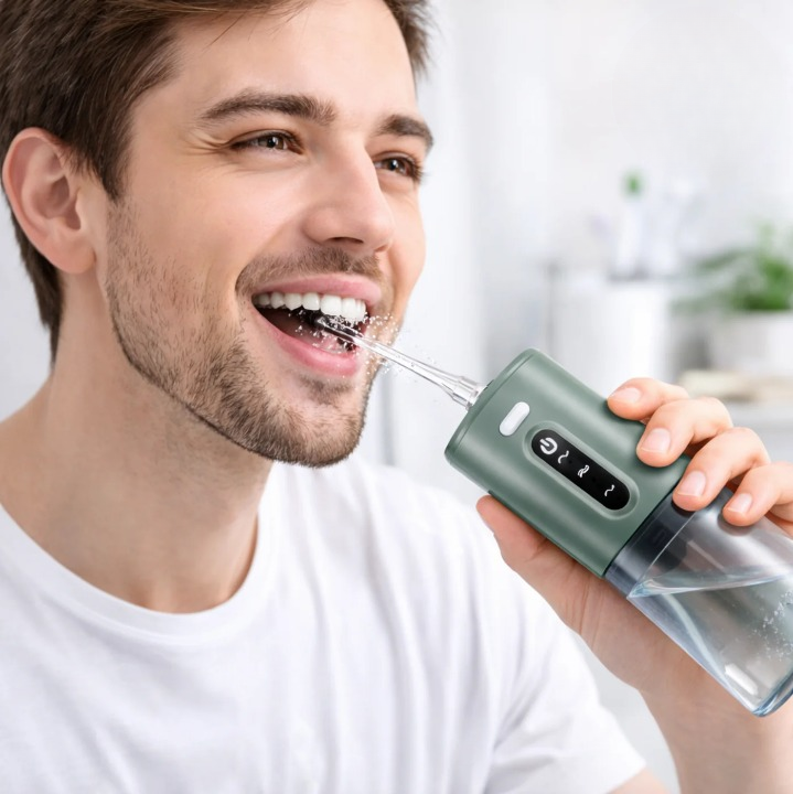 Wasserstrahlgerät | Individuelle Reinigungsmodi | Austauschbare Düsen | AquaSmile