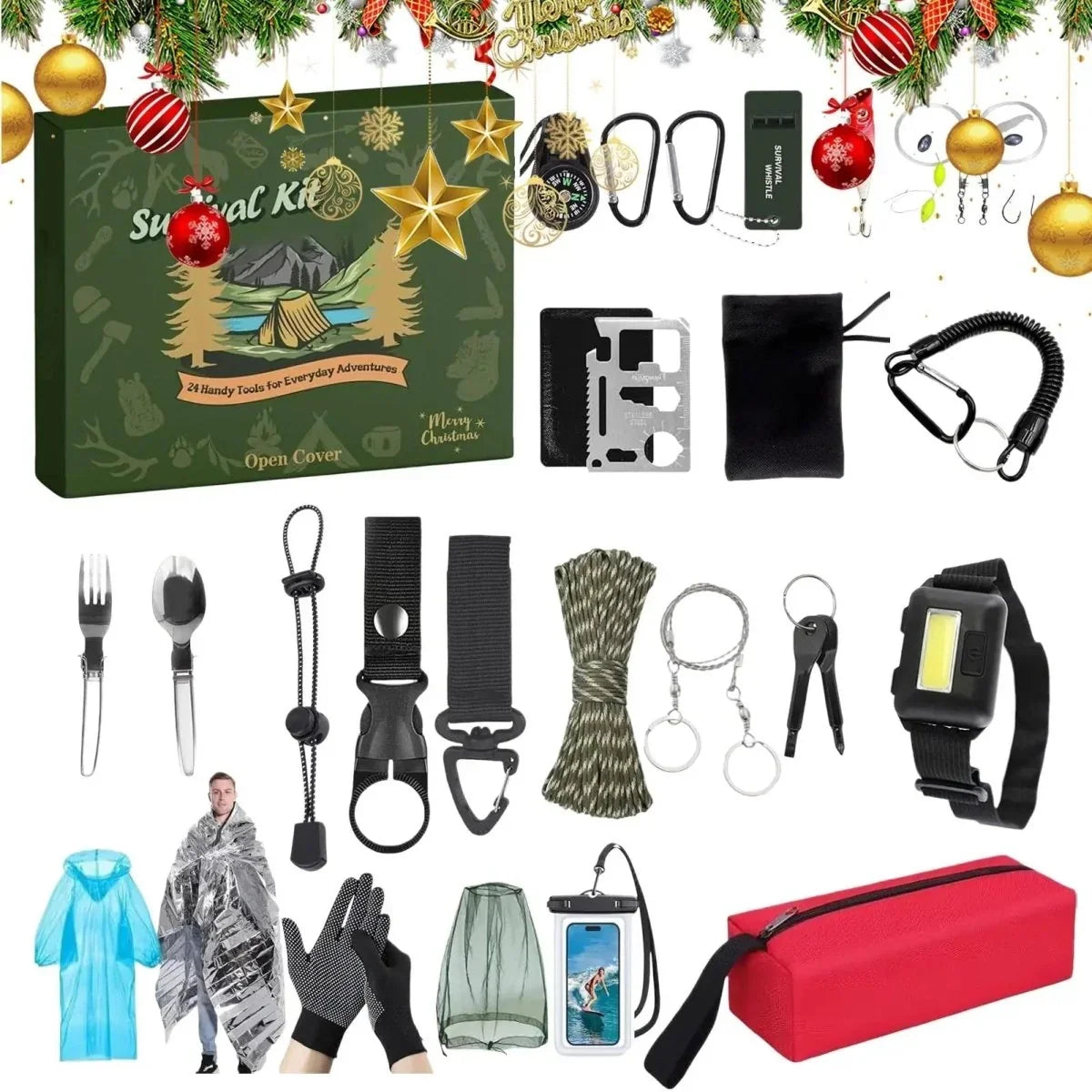 Werkzeug Adventskalender kompakt leicht nummeriert mit 24 Werkzeugen 5