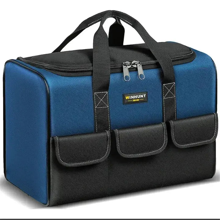 Werkzeugtasche mit Fächern | Wasserdichtes Oxford-Gewebe | Steht Von Selbst | WerkPro