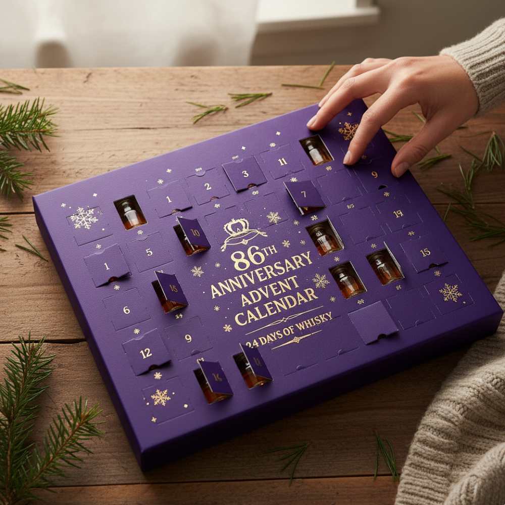 Whiskey Advent Calendar 2025 Decorative Countdown Gift for Adults 2