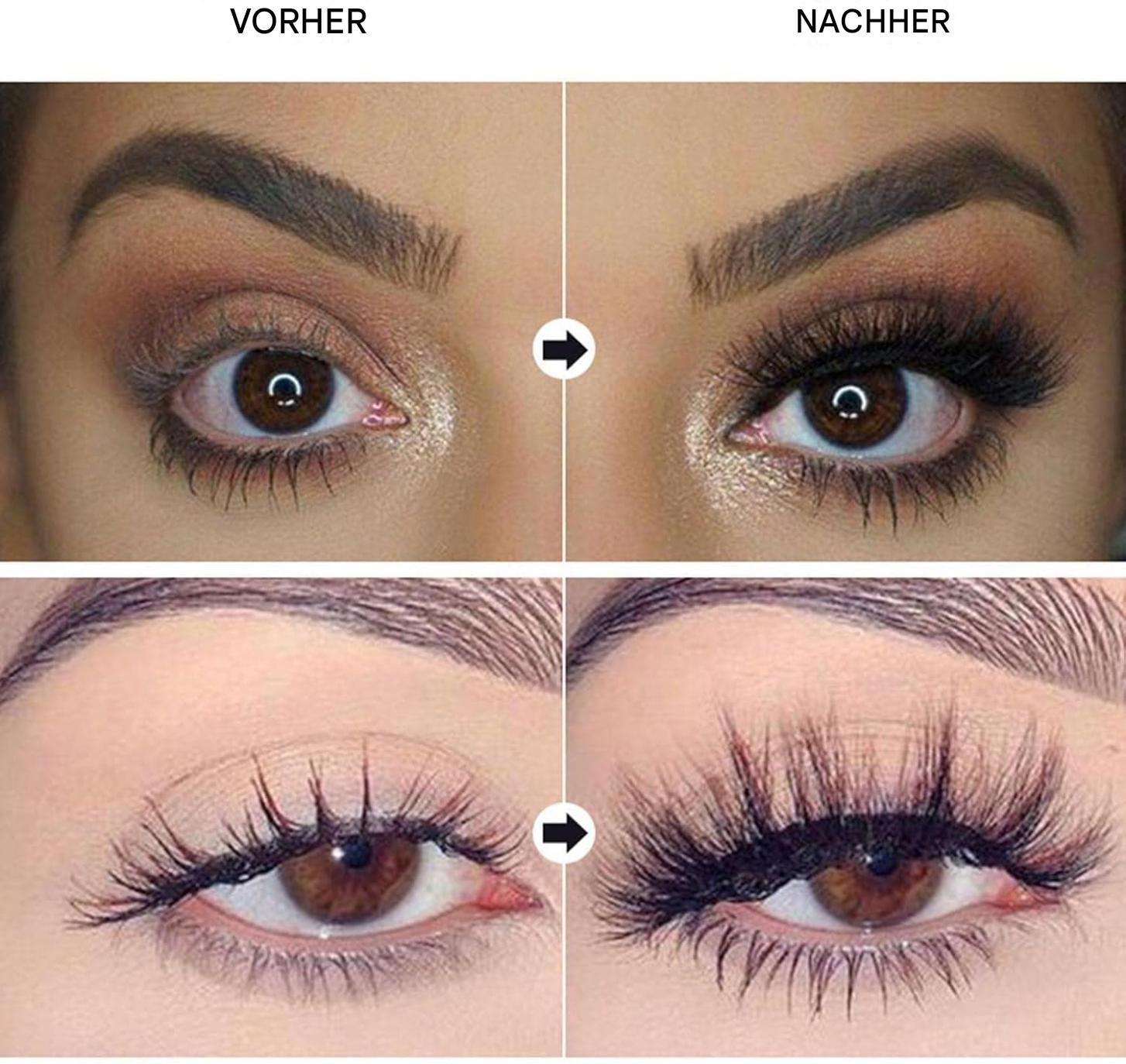 Wimpernmascara 5D | Länger & Voluminöser Look | Wasserfest | Lashora