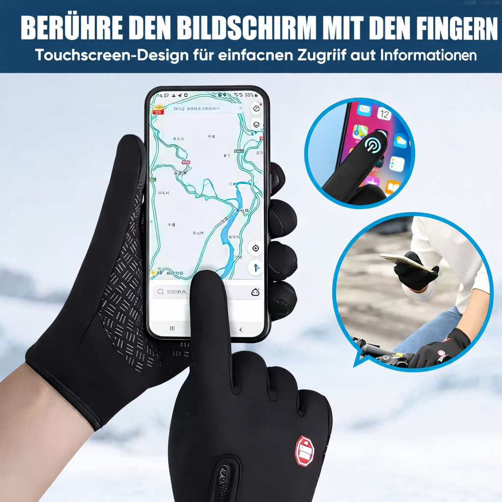 Winterhandschuhe | Schnelle Wärme | Wasserdicht & Winddicht | ThermaGrip