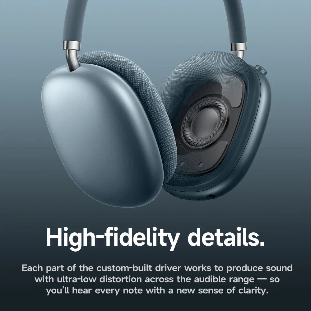 Wireless Headphones | Bluetooth-Kopfhörer Over-Ear ANC W65 Plus | 45 Std. Akkulaufzeit | Wavora