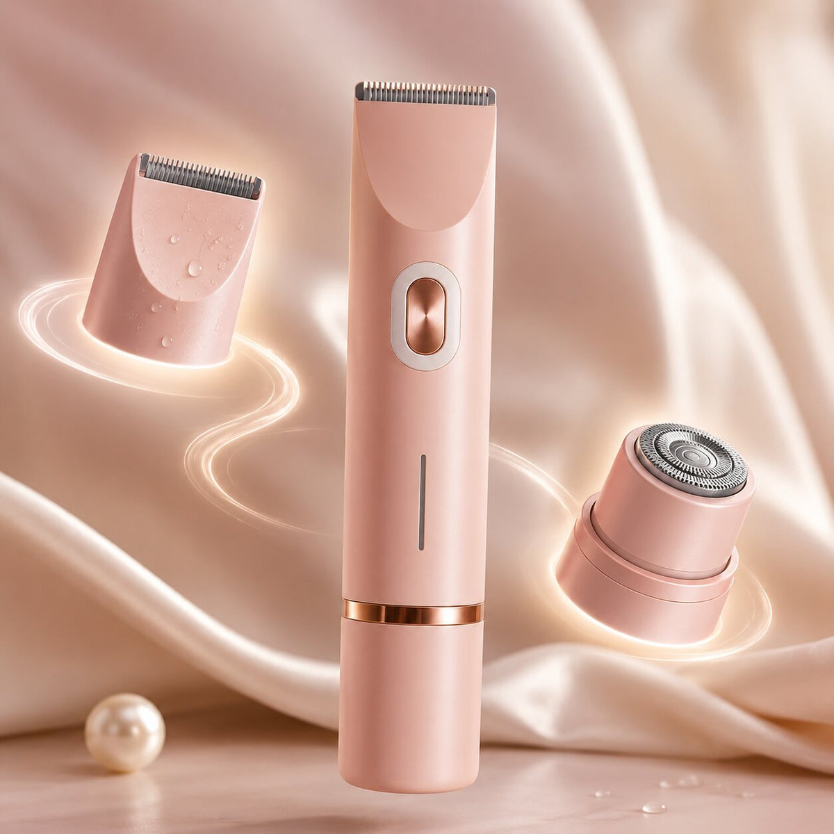 Women's Electric Body Shaver | IPX7 Waterproof, USB-C Rechargeable | Gentle 2-in-1 Hair Removal for Intimate Areas & Legs 4