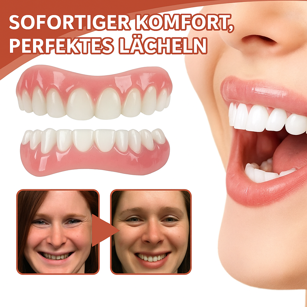 Zahnpflege | Zahnreparatur-Set | Maßgeschneidertes Silikon | SiliconeAdjust