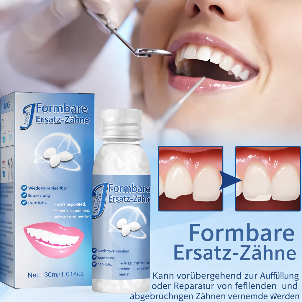 Zahnreparatur-Set | Formbarer provisorischer Zahnersatz | Revitooth
