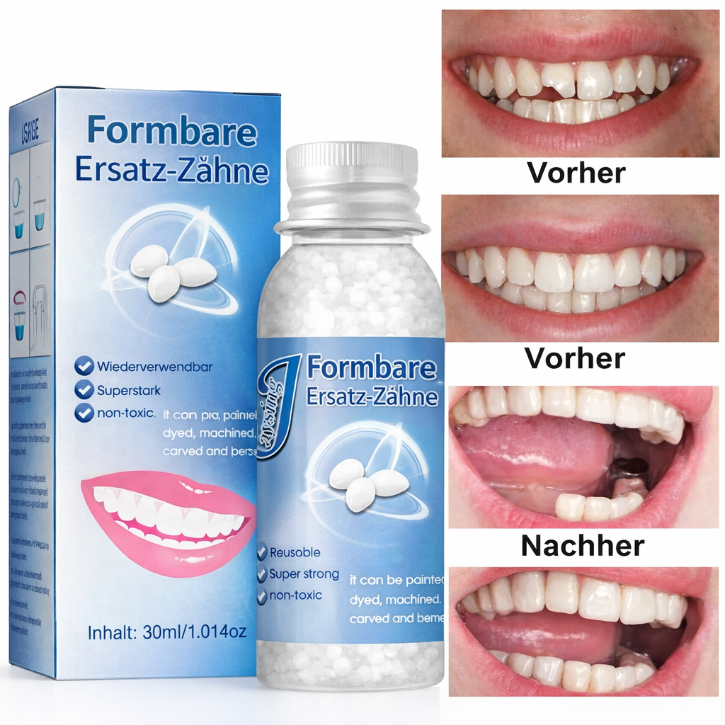 Zahnreparatur-Set | Formbarer provisorischer Zahnersatz | Revitooth