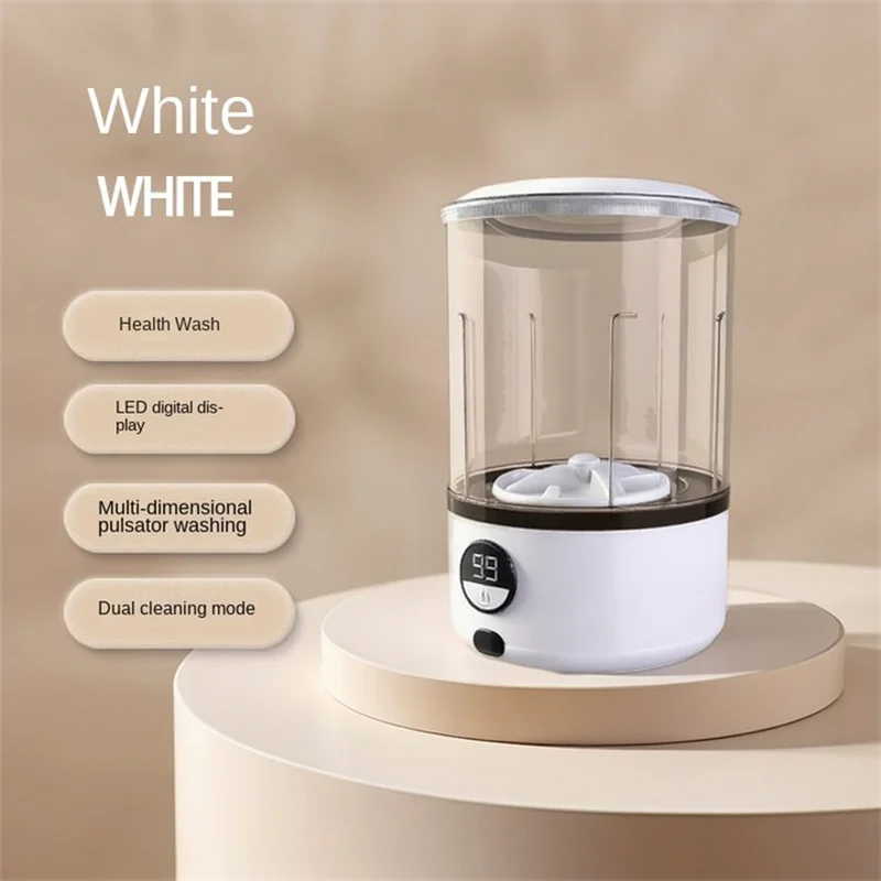 Mini lave-linge de voyage portable | Sans fil et entièrement automatique | Avec batterie 2000 mAh | PocketWash
