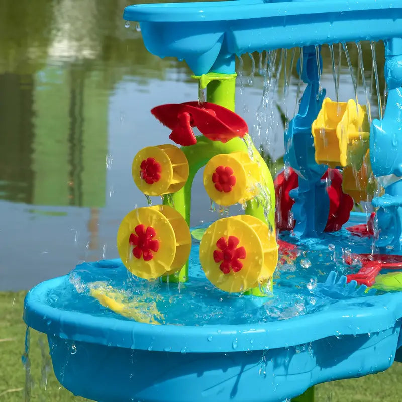 Vodní tabule Interaktivní venkovní hrací tabule | vodopád | s figurkami a příslušenstvím | SplashTable