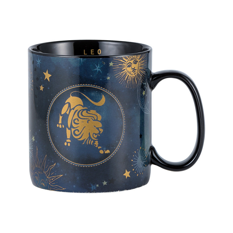 Sternzeichen Tasse Keramik | Farbwechsel bei Hitze, 12 Sternbilder wählbar | Ideal als Geschenk für Astrologie-Fans 9