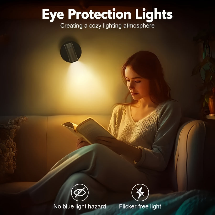 LED reflektor | Forgatható spotlámpa | Kiemelő világítás képekhez és polcokhoz | SpotGlow