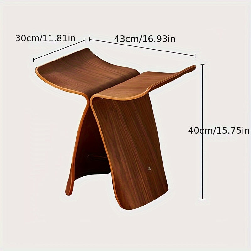 Motýlí stolička | Zakřivený sedák | Skulpturální stolička | WingSeat