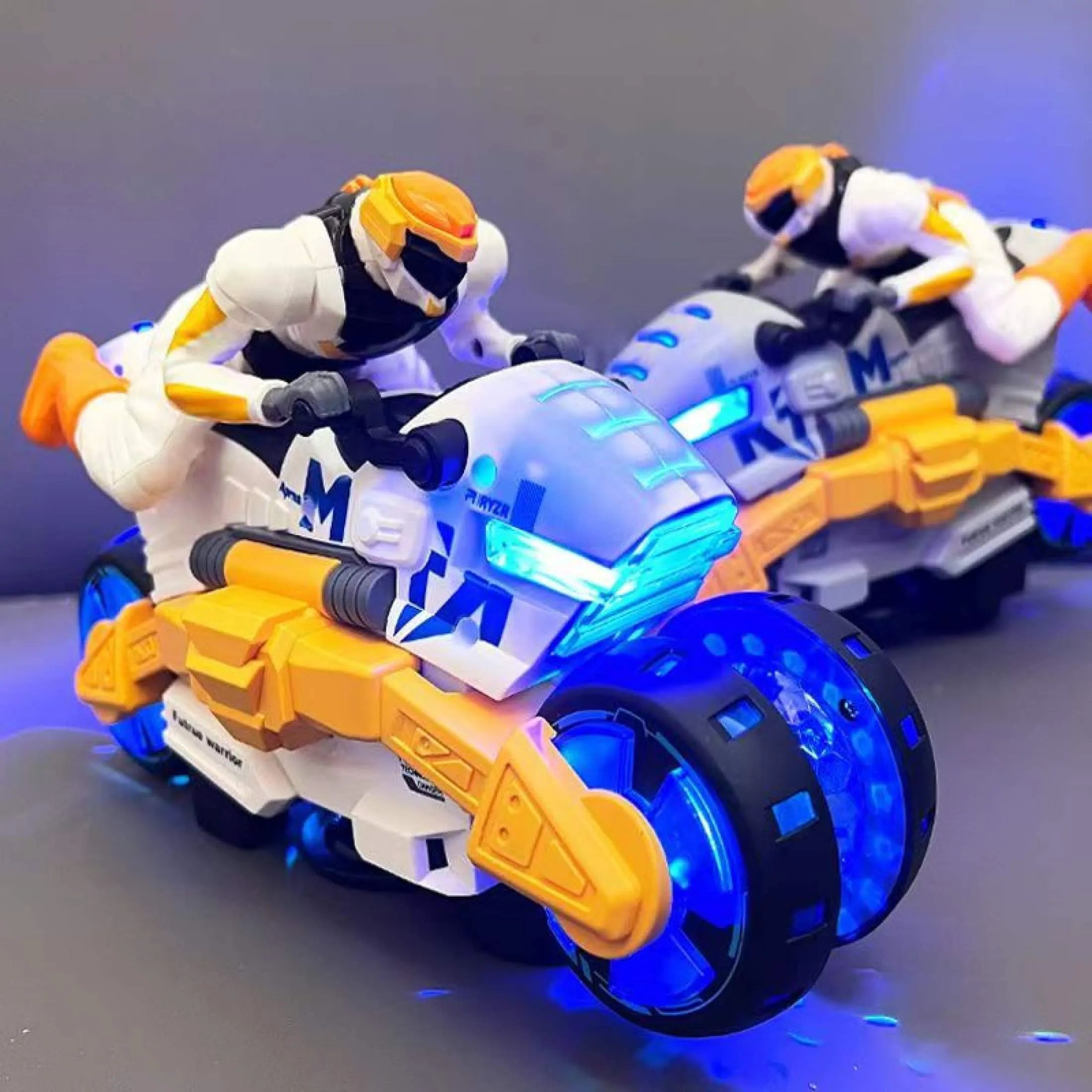 Moto acrobatica per bambini | con funzione di trasformazione | da moto a action figure | RoboMoto