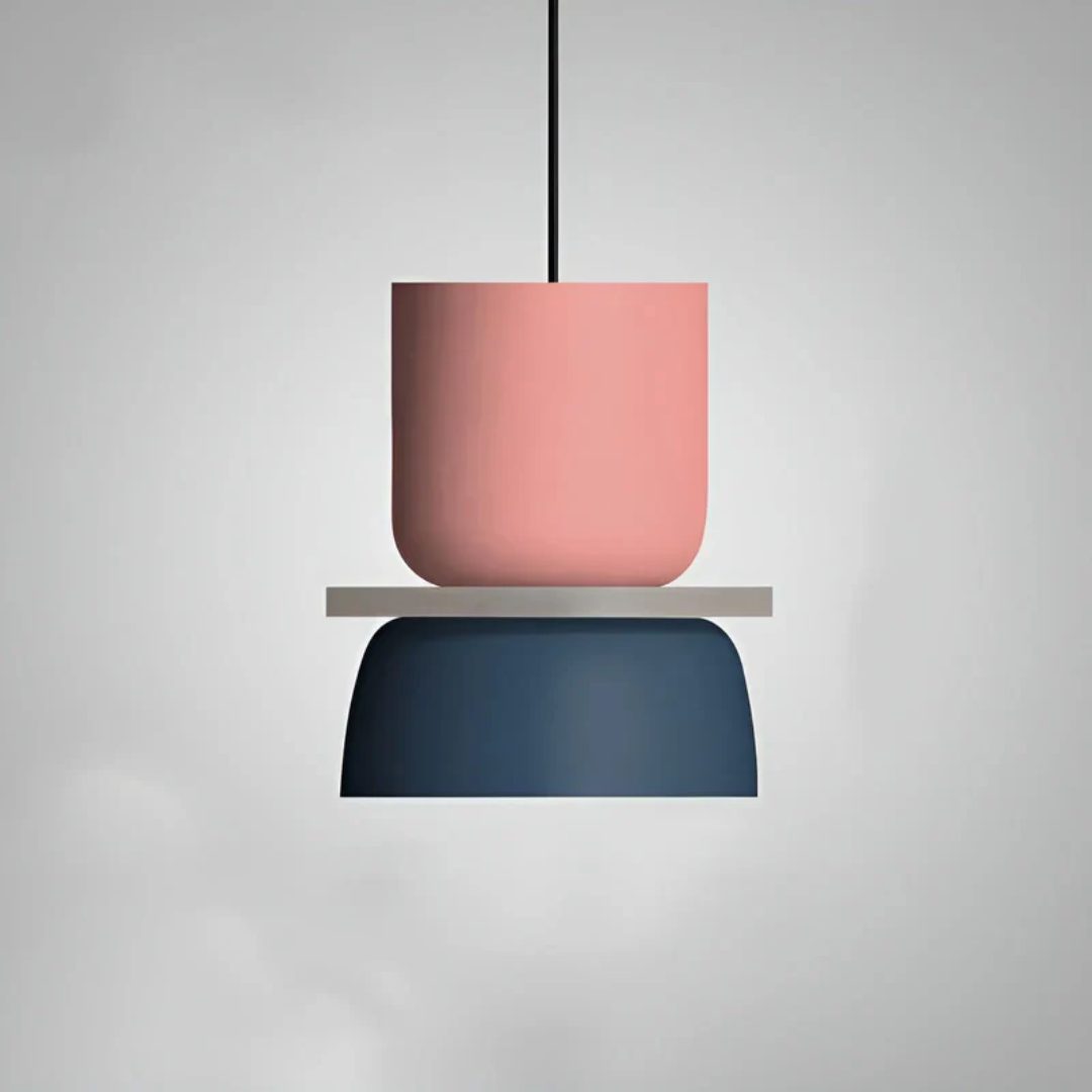 Lámpara colgante LED | Estilo macaron | Luz cálida | Macaroon