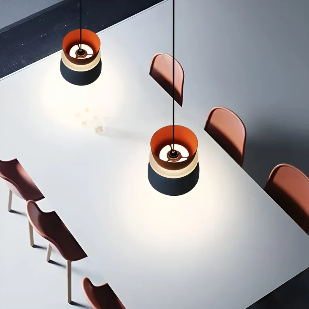 Lámpara colgante LED | Estilo macaron | Luz cálida | Macaroon