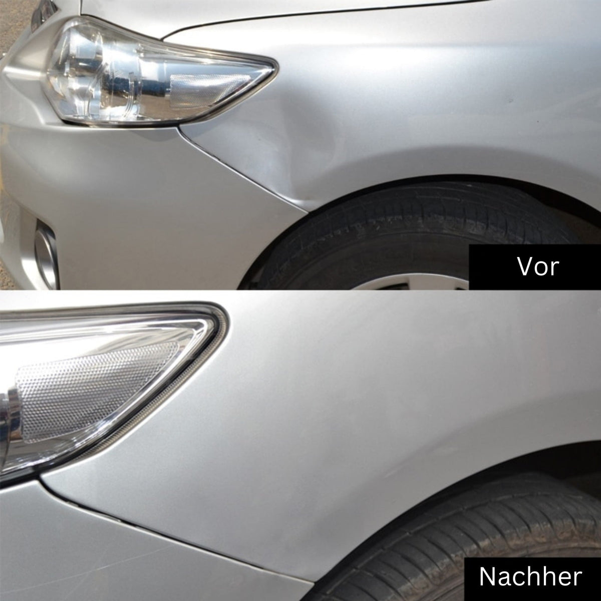 Ausbeulwerkzeug Set mit Zugtabs | Beulen & Dellen selbst entfernen ohne Lackschaden | Für Auto, Motorrad und Haushaltsgeräte 5