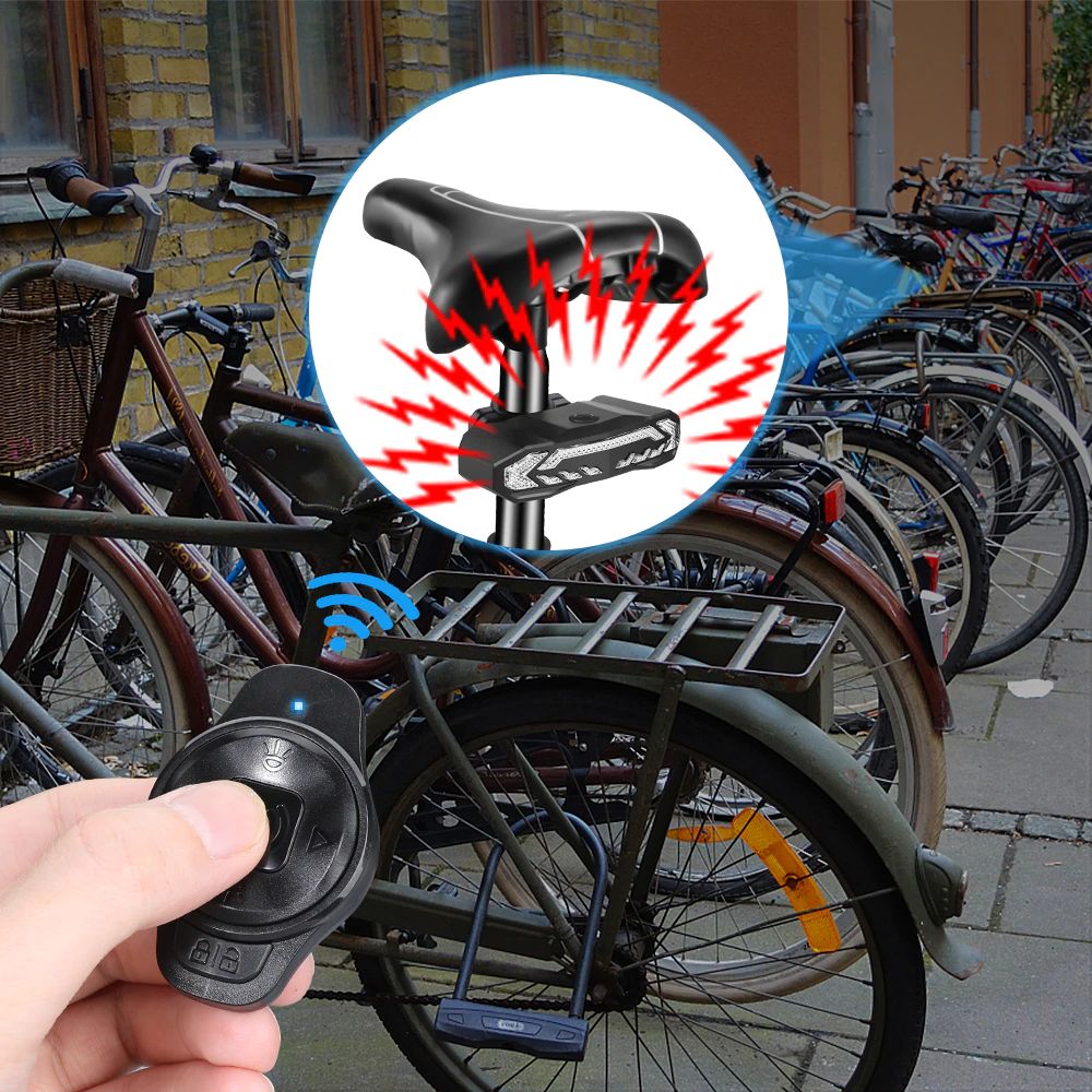 Inteligentní alarm zadního světla | Ochrana proti krádeži | Bezdrátové dálkové ovládání | Velowacht