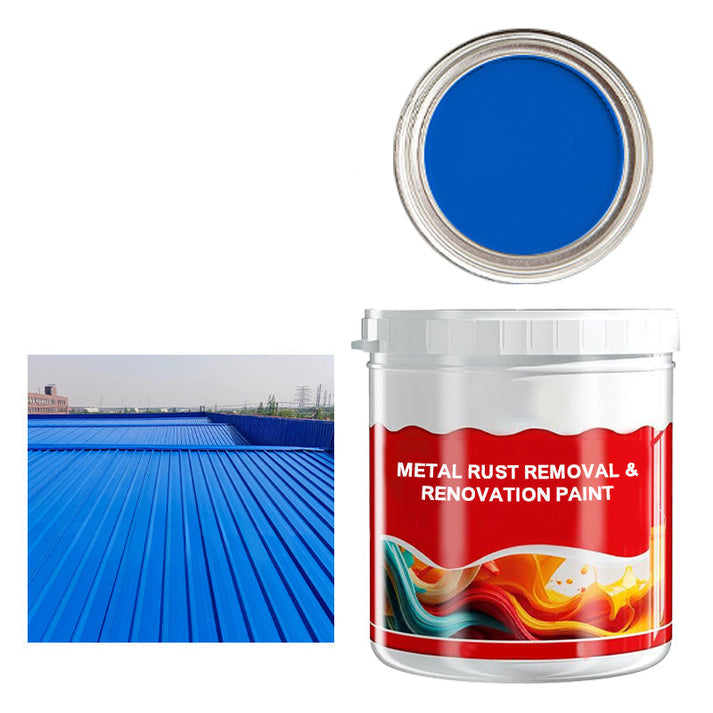 2-in-1 Rostschutzfarbe 500 g | Wetterbeständig & Schnelltrocknend | Stoppt Rost dauerhaft und zuverlässig, glänzendes Finish 1