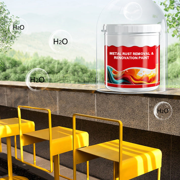 2-in-1 Rostschutzfarbe 500 g | Wetterbeständig & Schnelltrocknend | Stoppt Rost dauerhaft und zuverlässig, glänzendes Finish 2