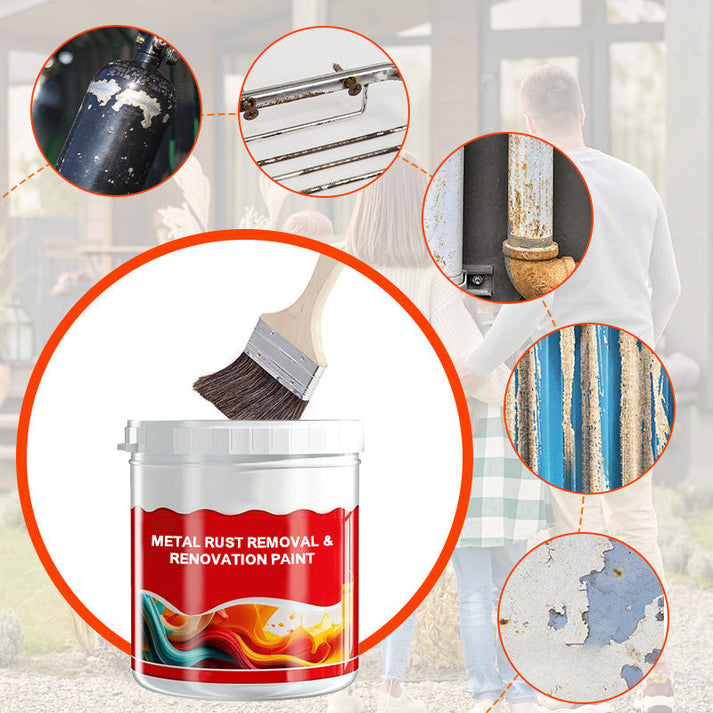 2-in-1 Rostschutzfarbe 500 g | Wetterbeständig & Schnelltrocknend | Stoppt Rost dauerhaft und zuverlässig, glänzendes Finish 3