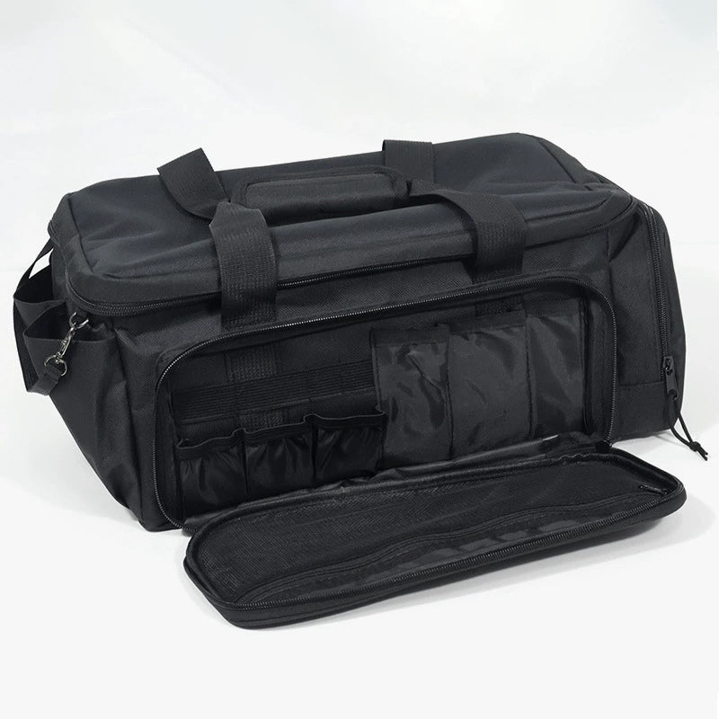 Werkzeugtasche Canvas | Erweiterbares MOLLE-System, 2er Set | Verstärkte Griffe und Schultergurt für schweres Werkzeug 6