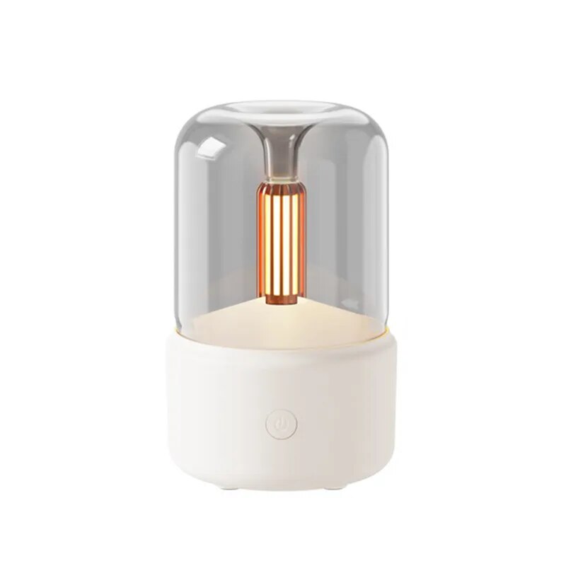 Difuzér a zvlhčovač vzduchu | Efekt svíčky | Aroma a mlha 2 v 1 | GlowScent