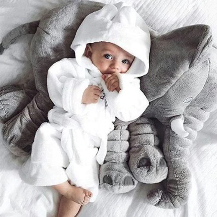 Snuggle Baby polštář | Tvar slona | Pohodlná opora | LittleLuma