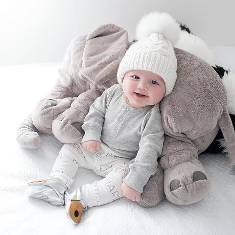 Snuggle Baby polštář | Tvar slona | Pohodlná opora | LittleLuma