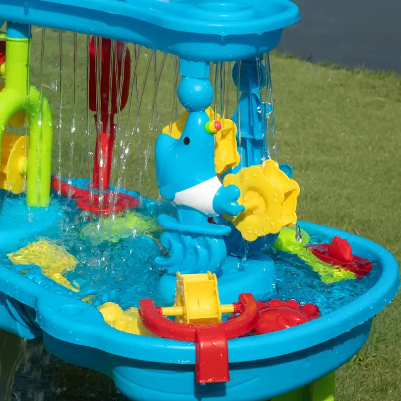 Vodní tabule Interaktivní venkovní hrací tabule | vodopád | s figurkami a příslušenstvím | SplashTable